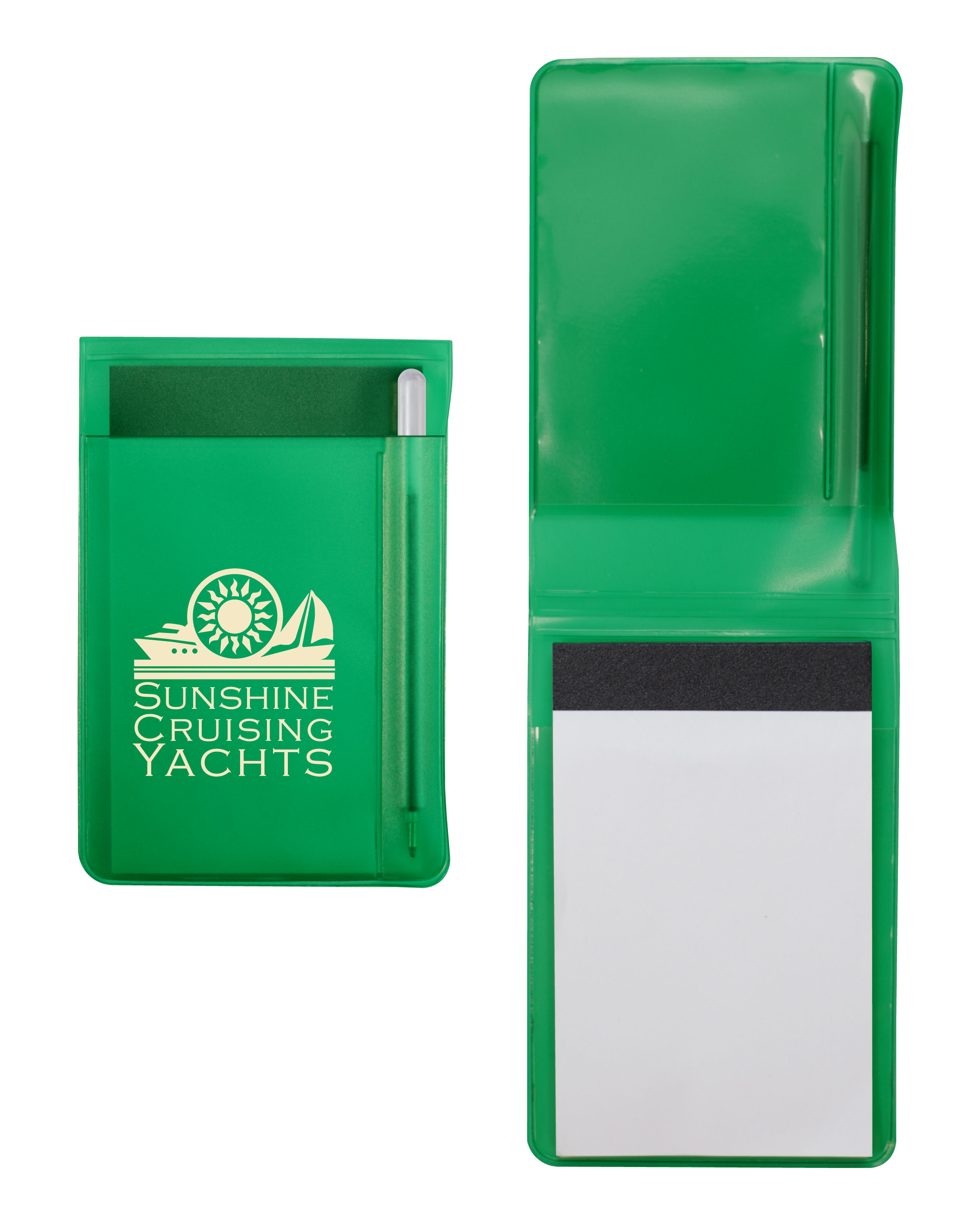 Translucent 100-page Memo Book with Matching Pen 1