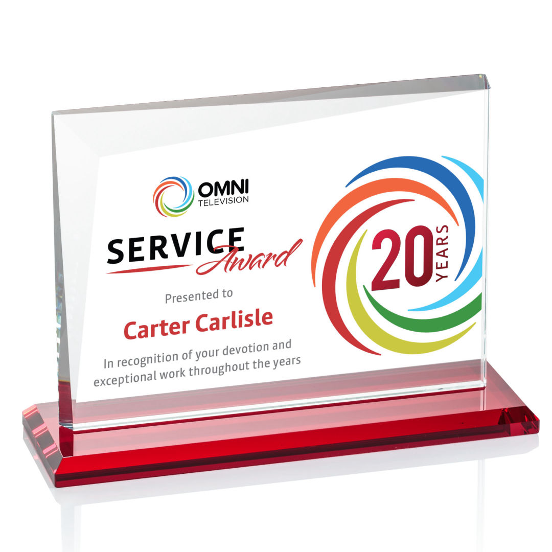 Mirela VividPrint™ Award - Red 2