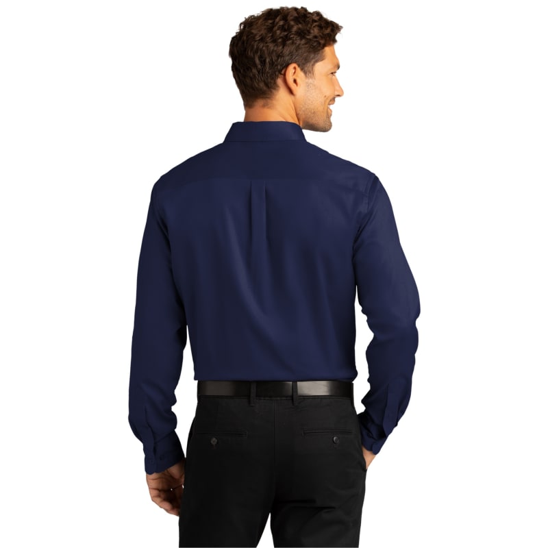 Port Authority Long Sleeve SuperPro React Twill Shirt. 110