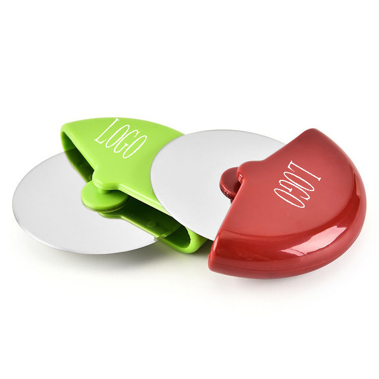 Round Stainless Steel Blade Pizza Cutter/Wheel/Slicer 2