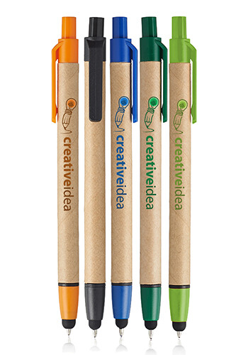 Recycled Ballpoint Stylus Pens