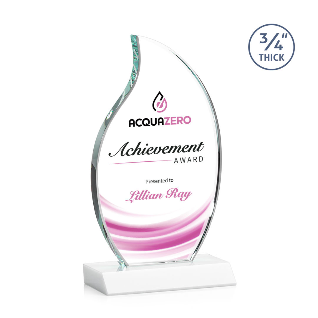 Croydon Flame VividPrint™ Award - White 5