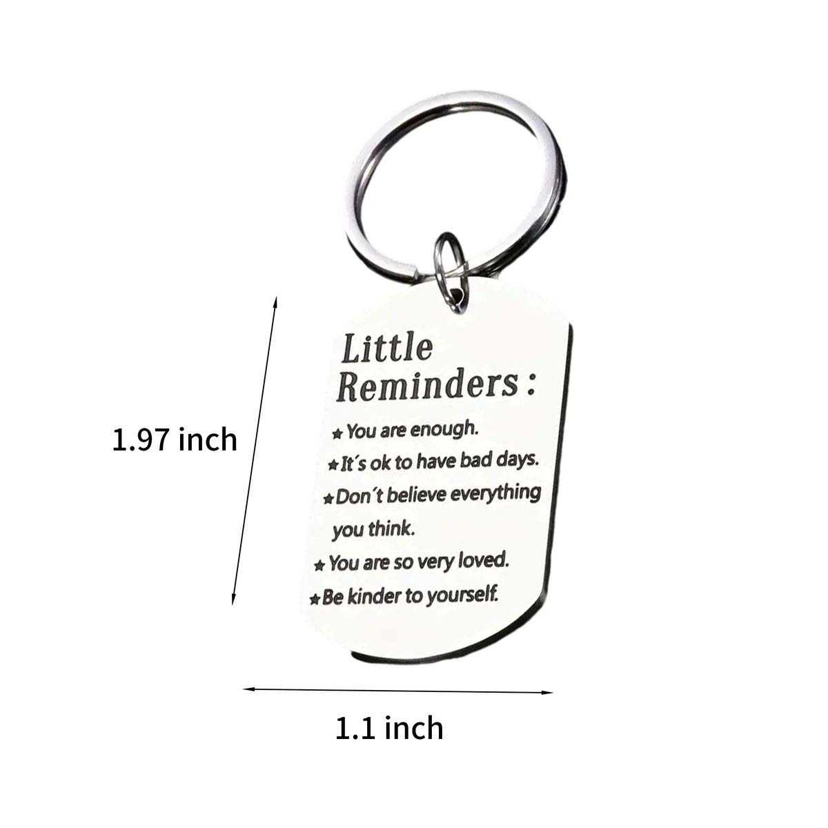 Lightweight Stainless Steel Keychain for Practical Use 3