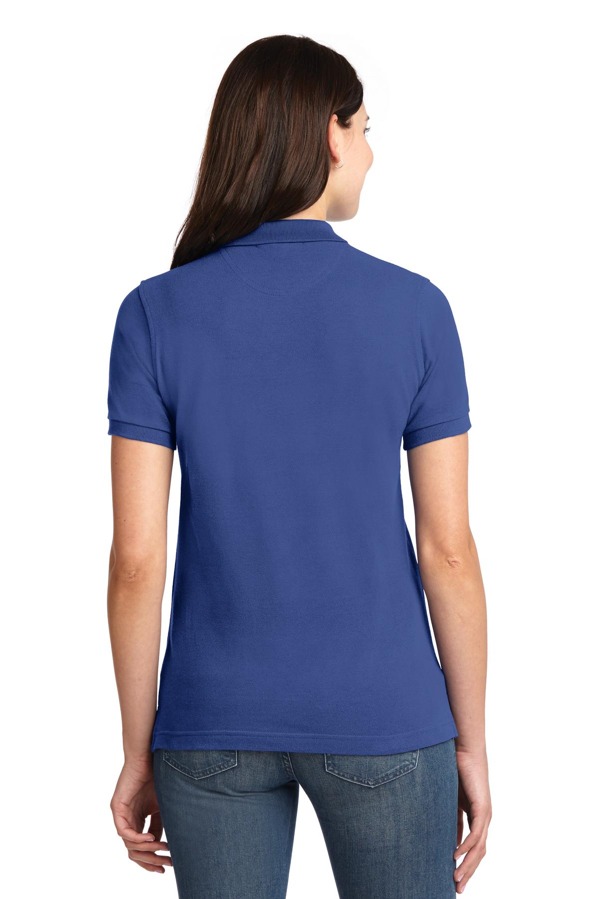 Port Authority Women's Heavyweight Cotton Pique Polo. L420 6