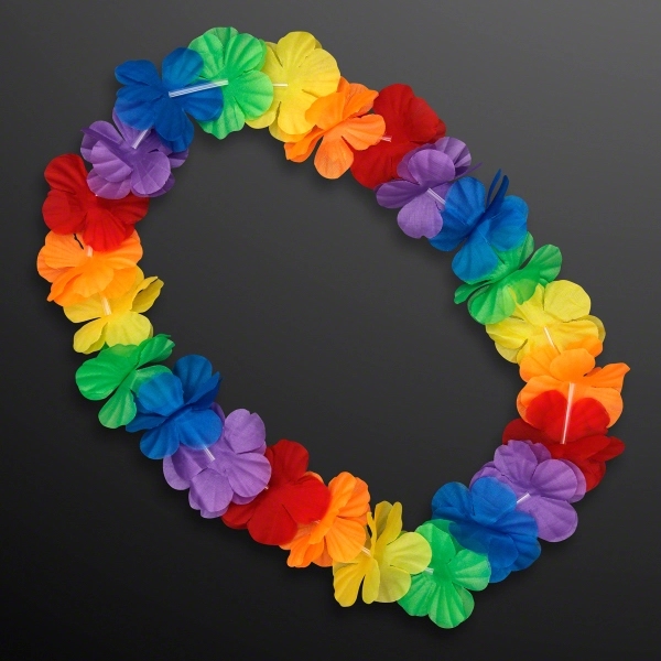 Flower Lei Necklace (Non-Light Up) 9
