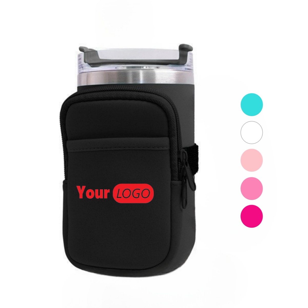 Water Bottle Pouch With Pocket 2