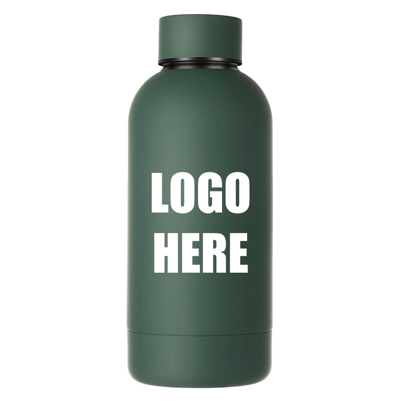 Custom 12 oz Stainless Steel Frosted Water Bottles, custom water bottle with logo imprint 11