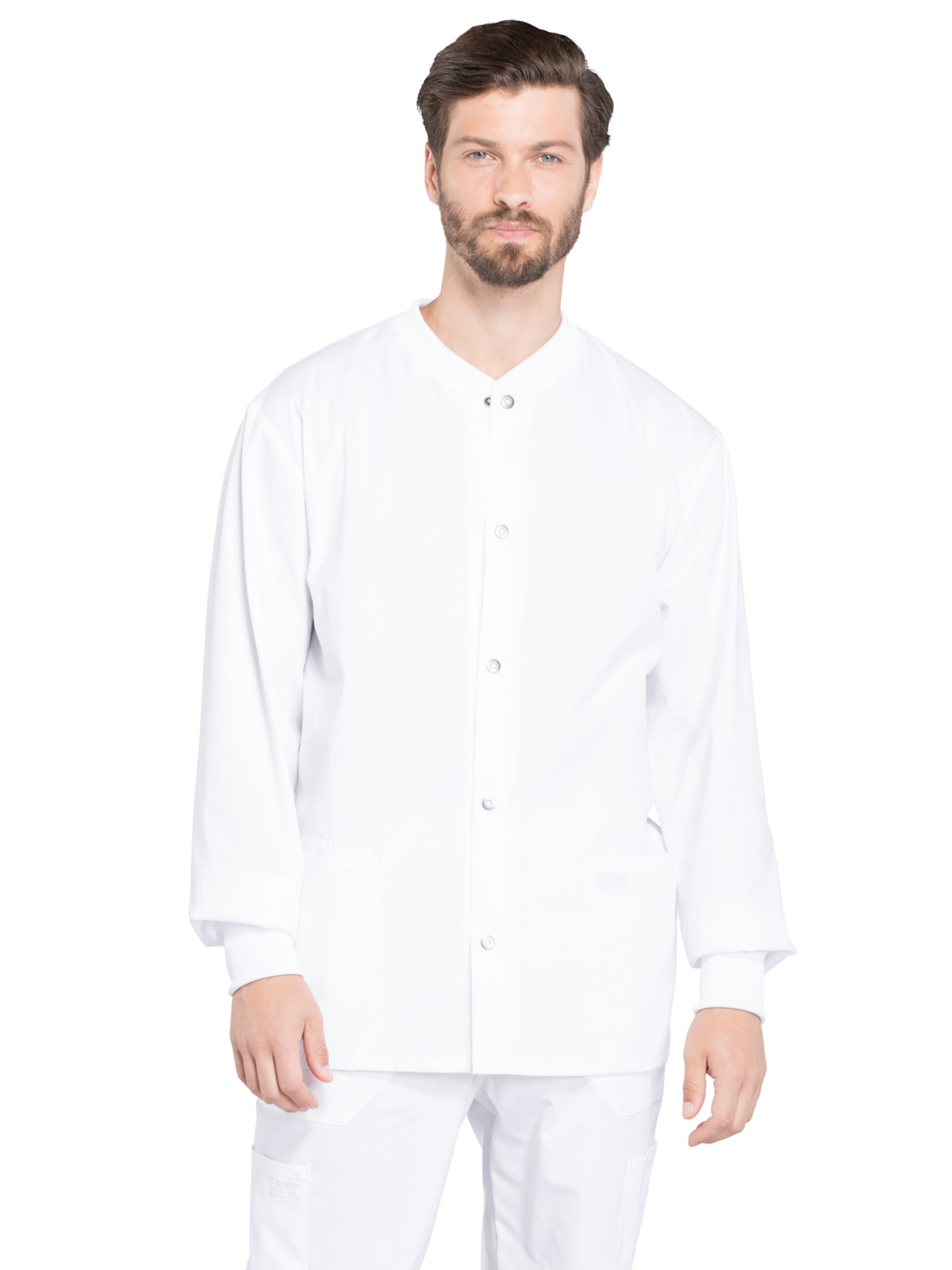 Cherokee - Workwear Professionals - Men's Snap Front Jacket 1