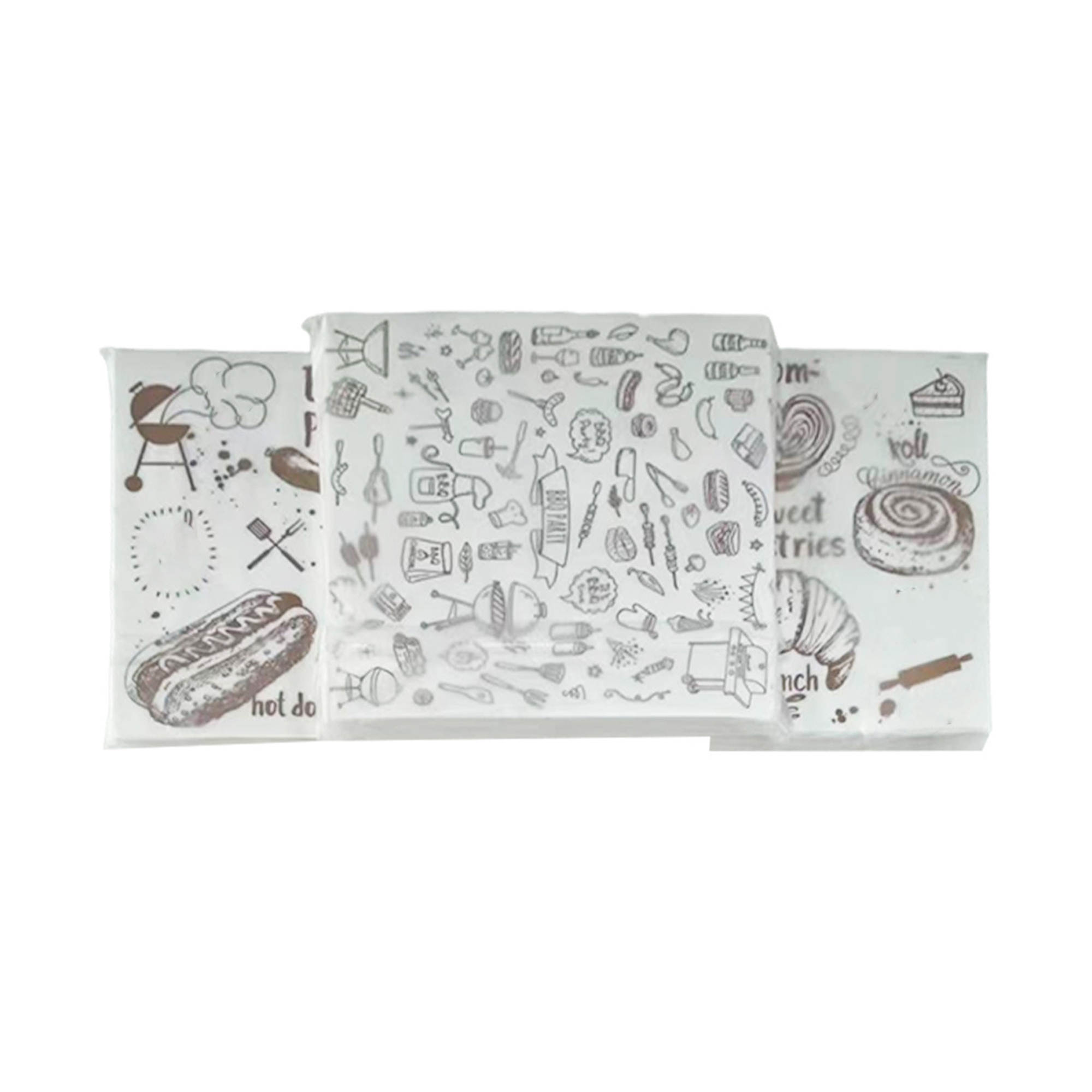 Hamburger Wrapping Paper 2
