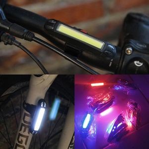 Compact White LED Bike Light With Rechargeable Multiple Lighting Modes 5