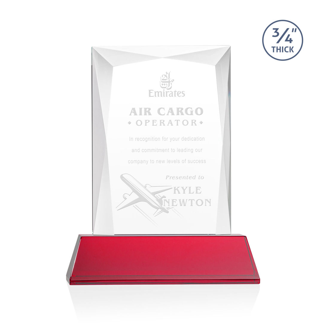 Messina Award on Newhaven Base - Red 10