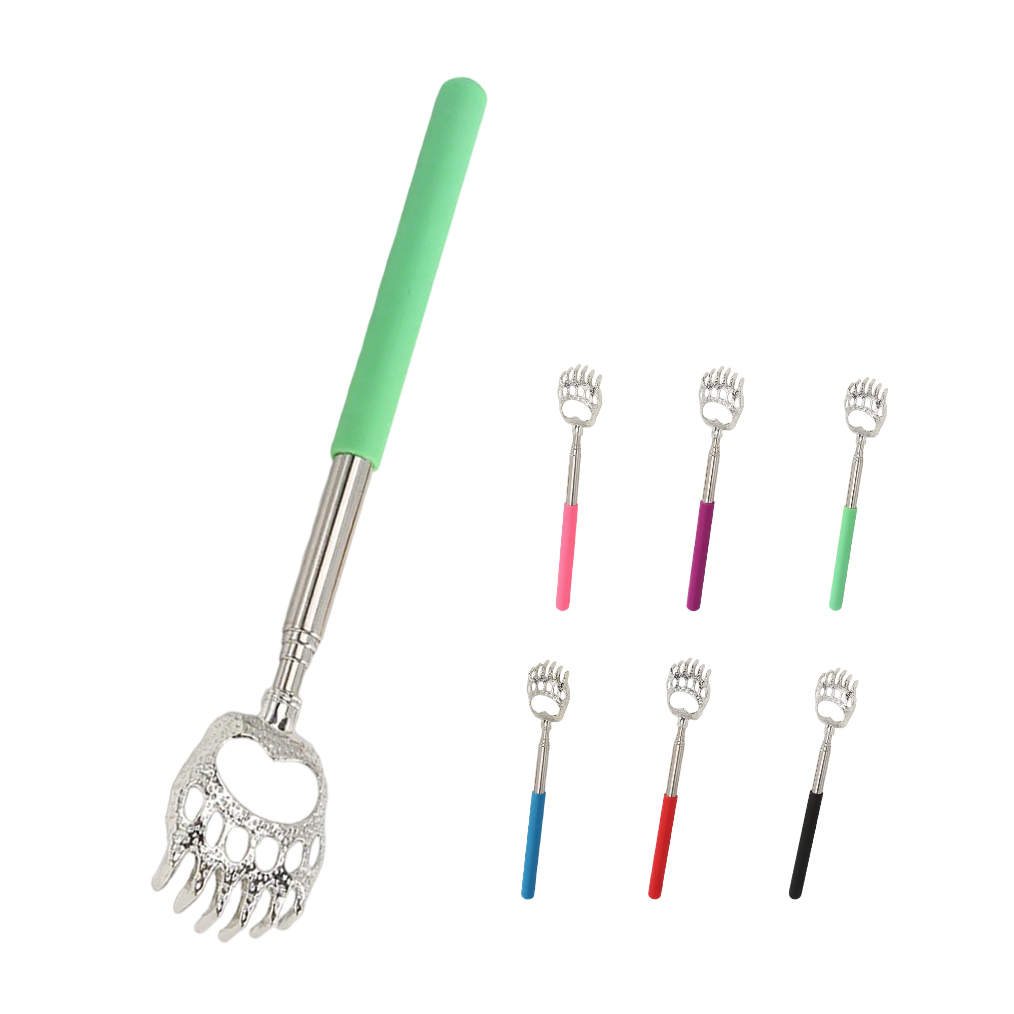 Stainless Steel Telescopic Bear Claw Back Scratcher 3