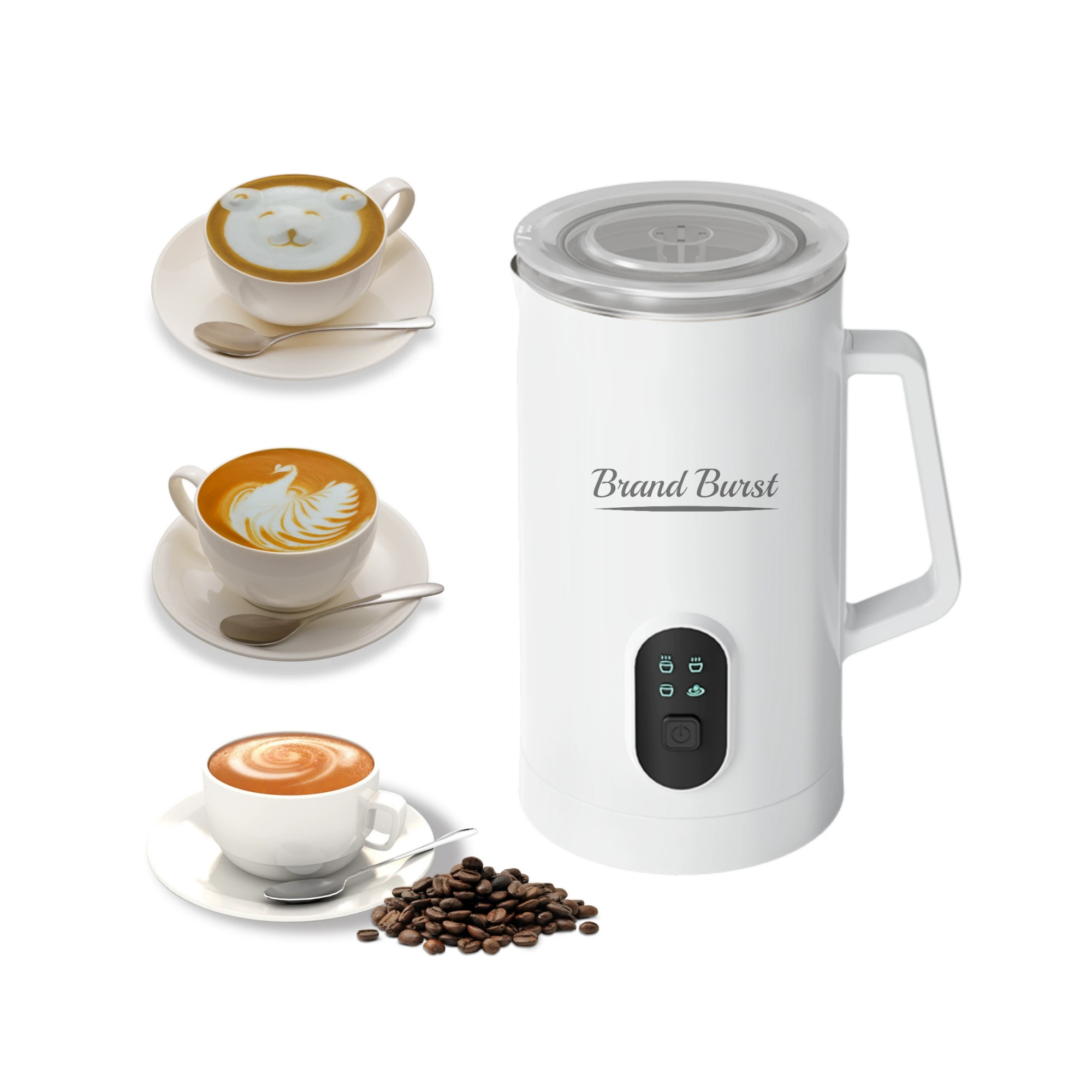 4 in 1 Multi-Functional Milk And Coffee Frother