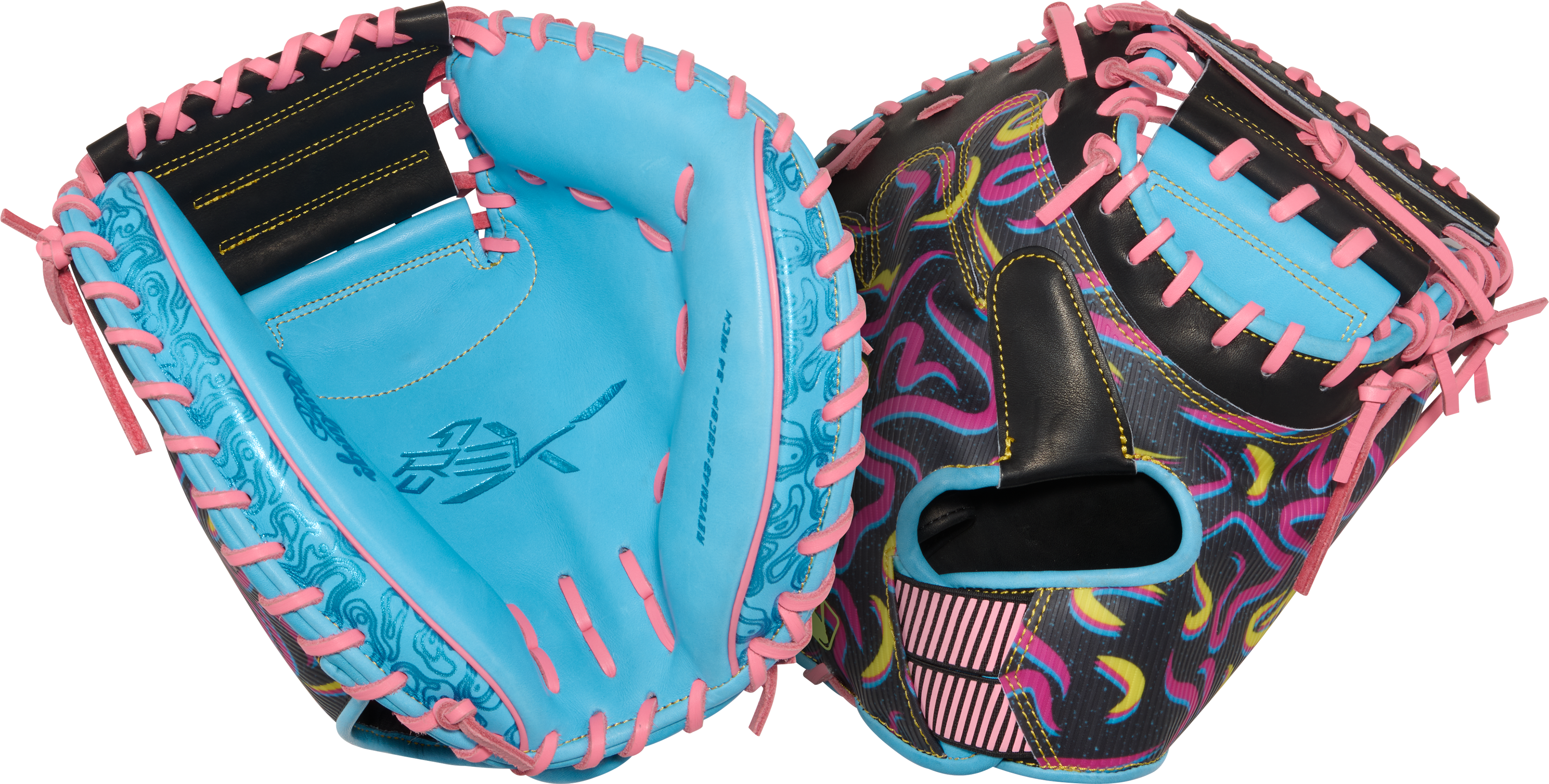 Rawlings REV1X 34 in Baseball Glove, Catcher 3