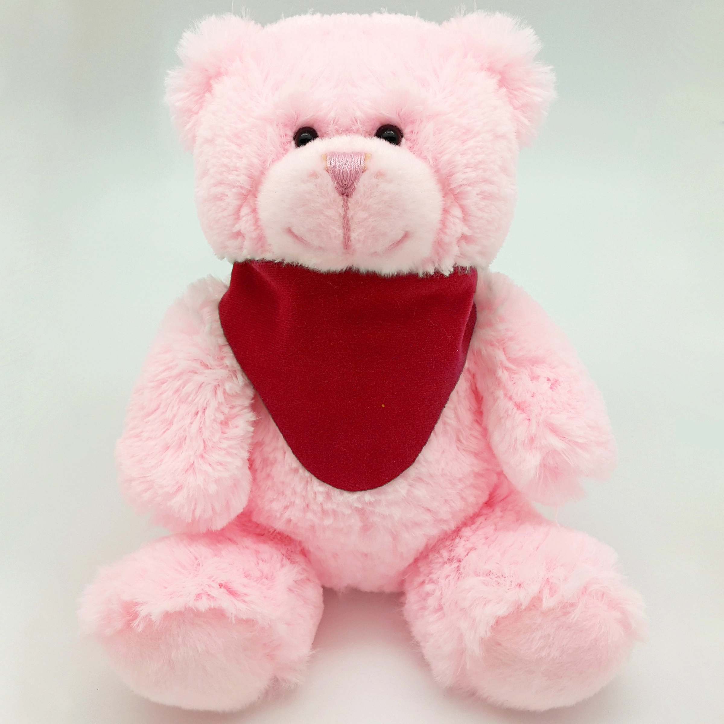 8" Bright Color Pink Bear 18