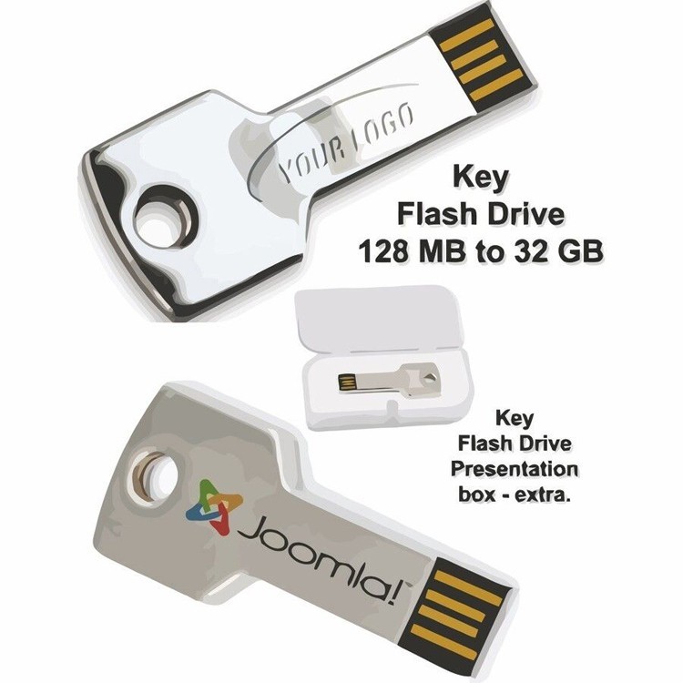 Key Flash Drive / USB - 256 MB