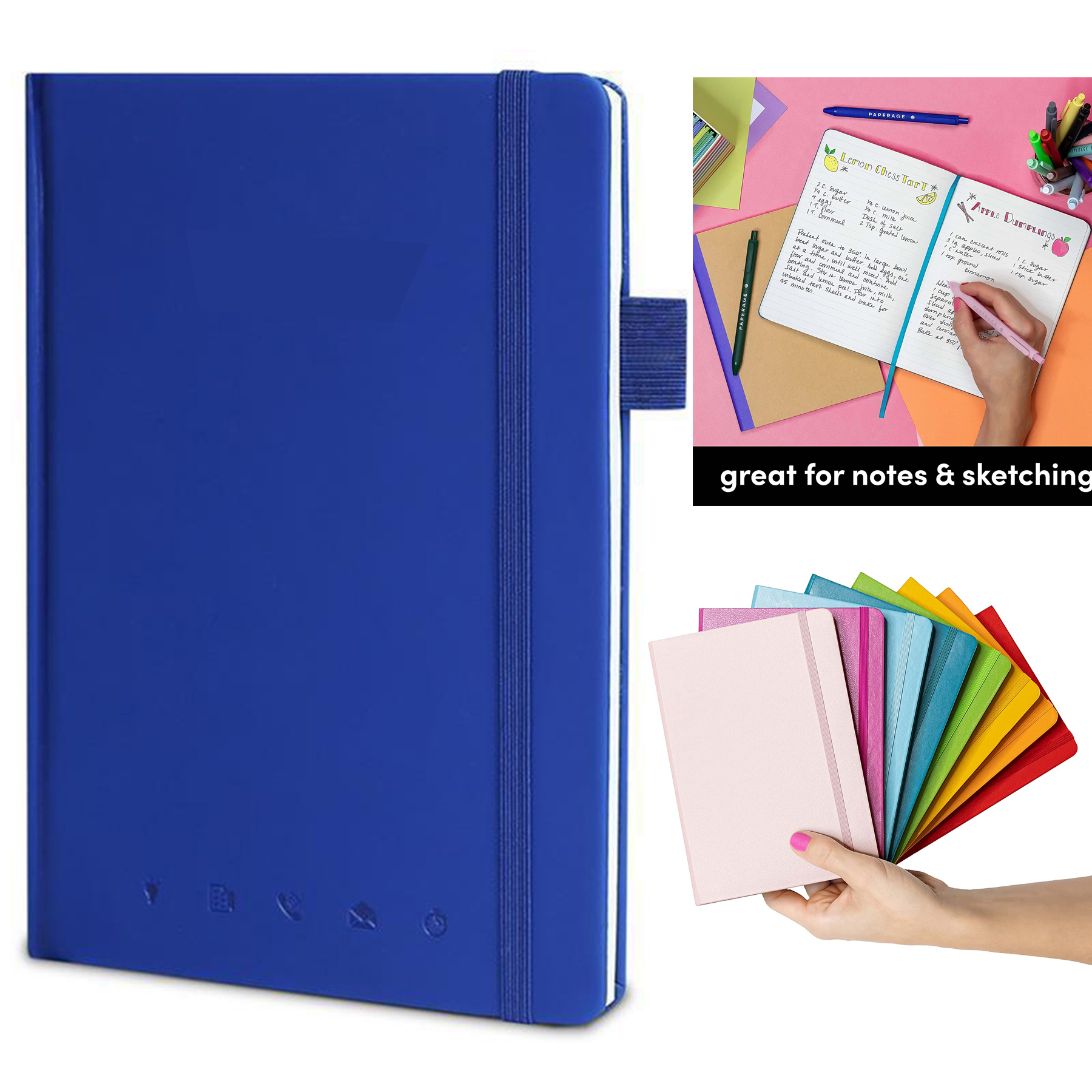 5.7 inches x 8 inches Lined Journal Notebook 1