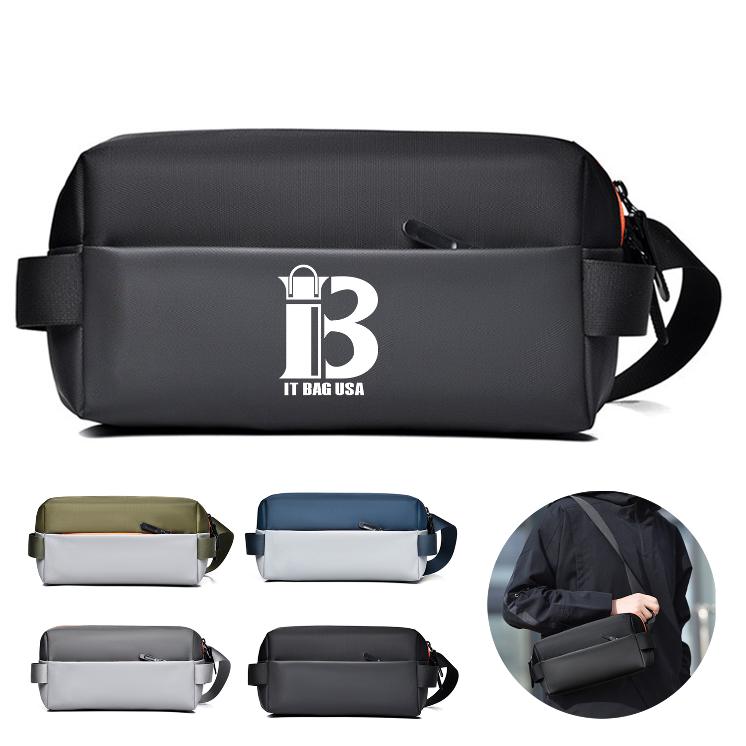 Chest Shoulder Backpack Crossbody Bag for People 2
