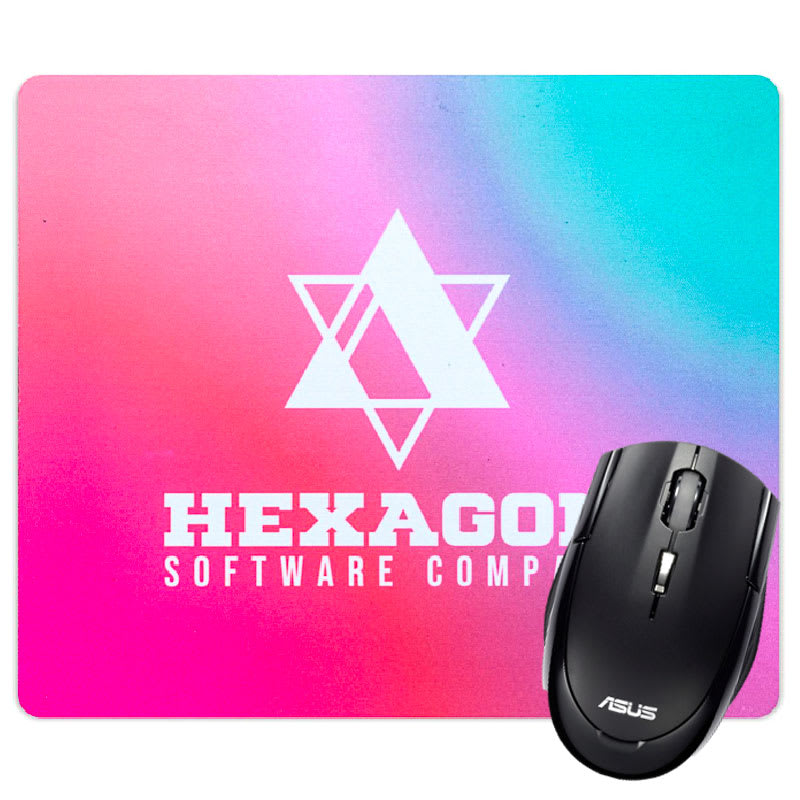 Fluorescent Neon Custom Printed Large Mouse Pads 2
