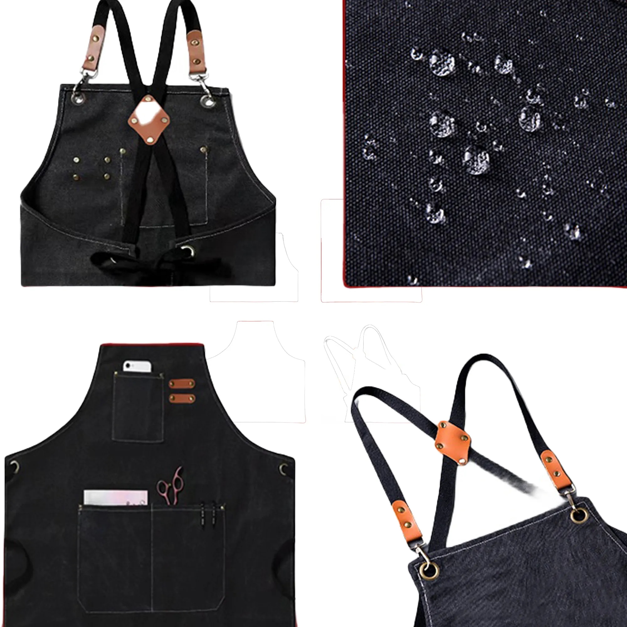 Aprons For Cooking MOQ 10PCS 6