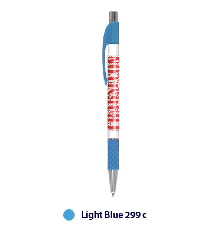 Top Flight Slim Plastic Pen (Full Color Imprint) 2