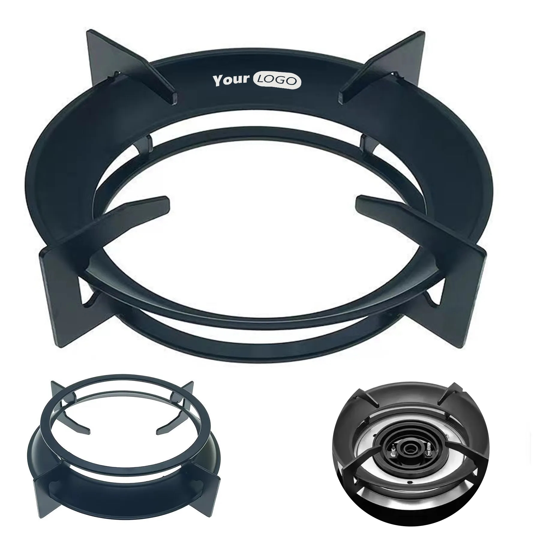Iron Thickened Windproof Pot Rack 3