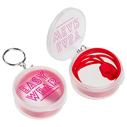 Easy-Wear Earbud/Glasses Holder 11