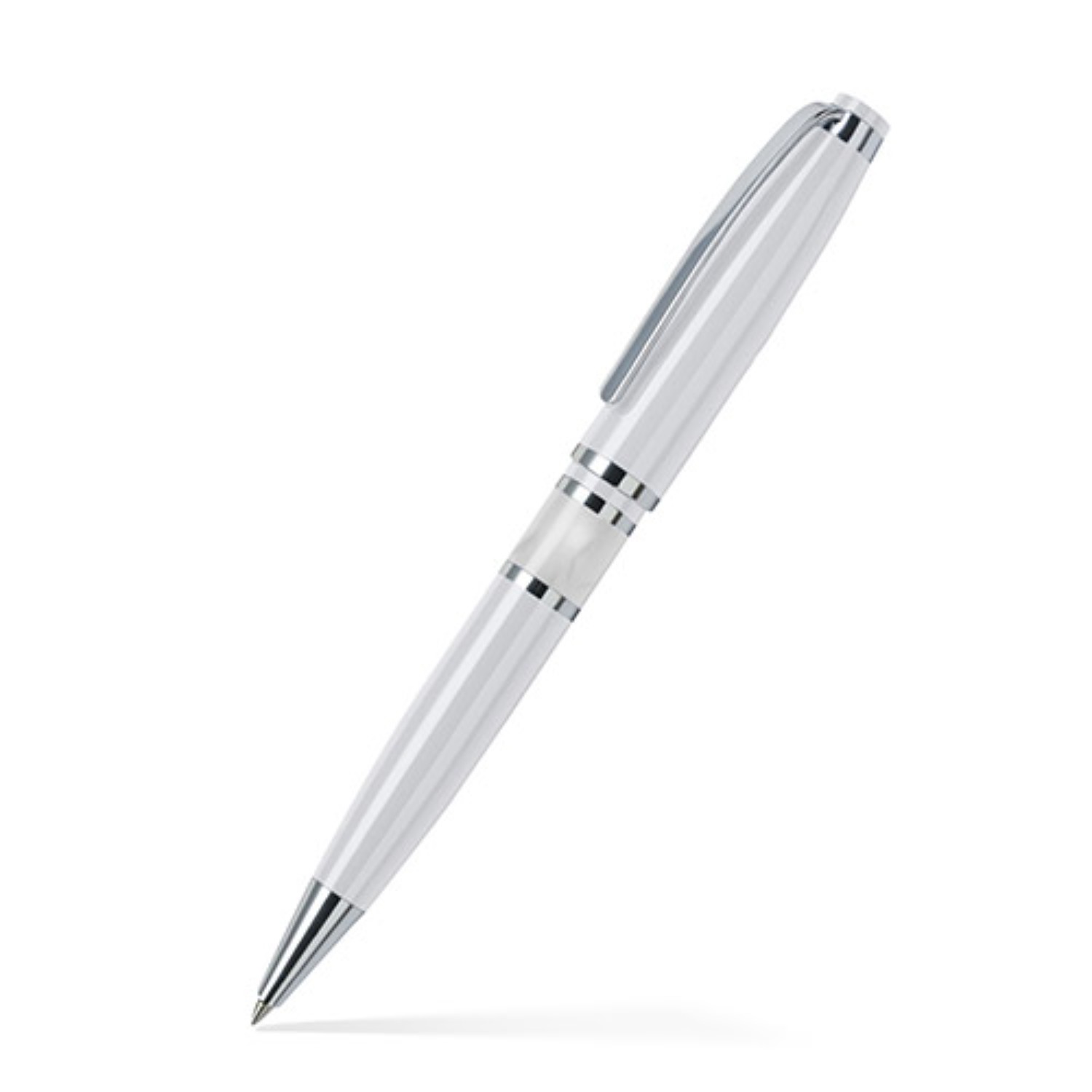 Resin Accented Brass Ballpoint Twist Metal Pen 24