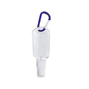 50ml Sanitizer Dispenser Bottle With Carabiner 4
