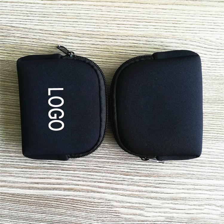 Neoprene Zip Pocket Pen Case Coin Bag 6
