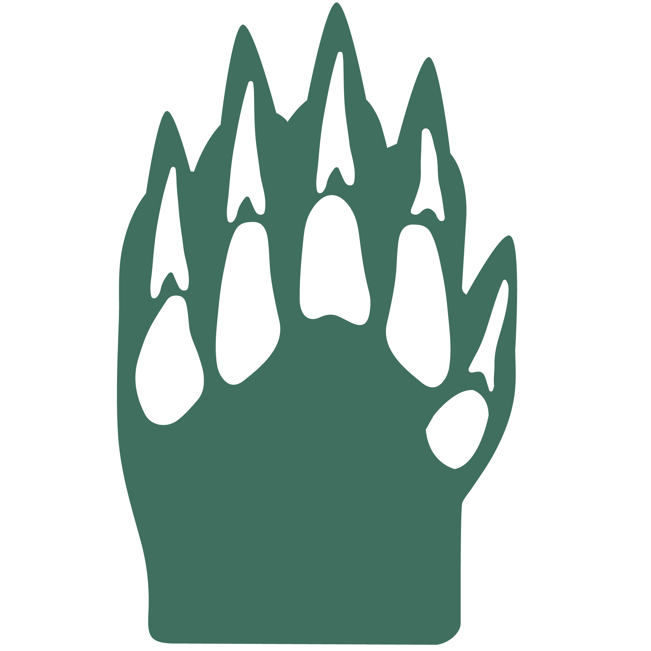 Foam Dinosaur Claw Mitt 22