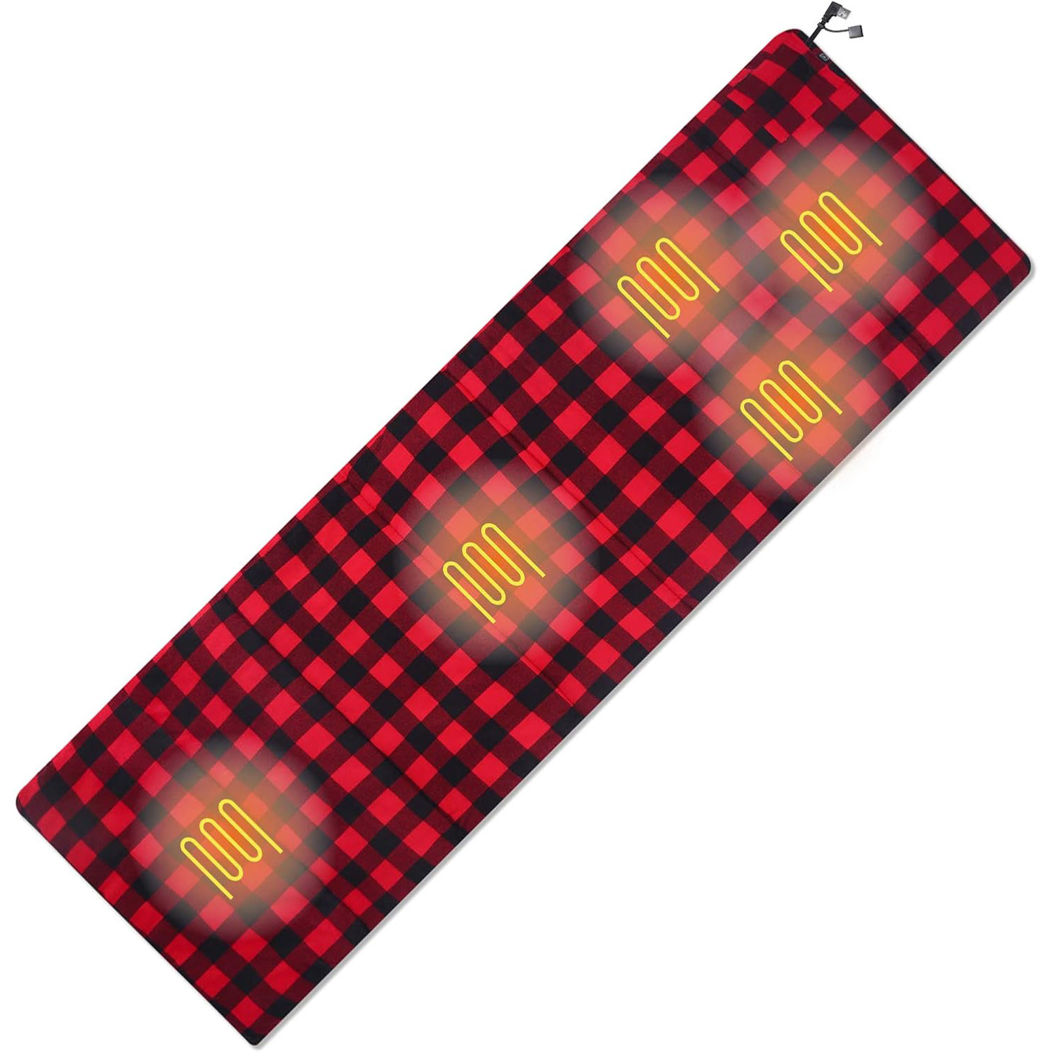 Camping Heated Sleeping Mat w/ Pouch 3