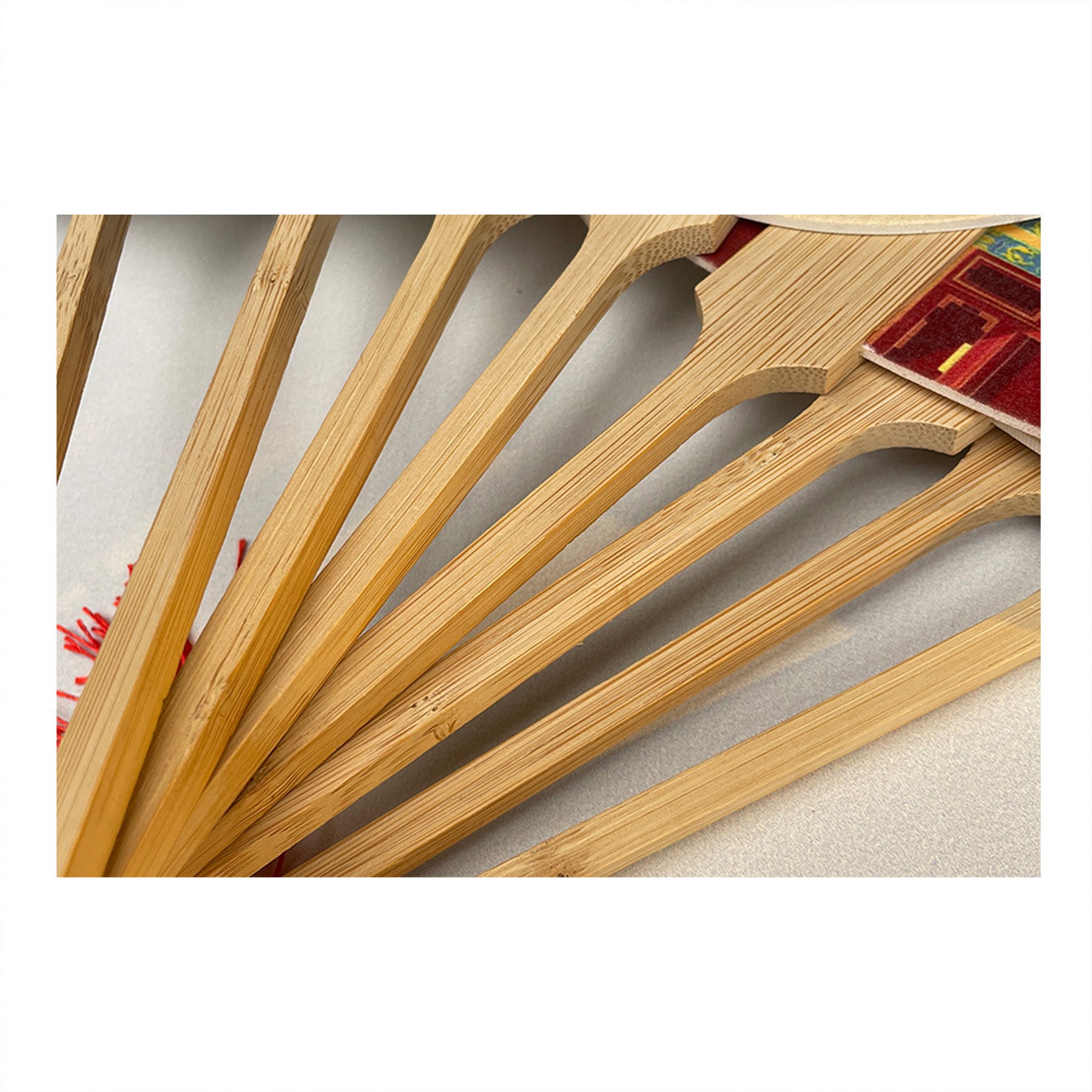 Round/ Octagon Sandwiched Hand Fan 2