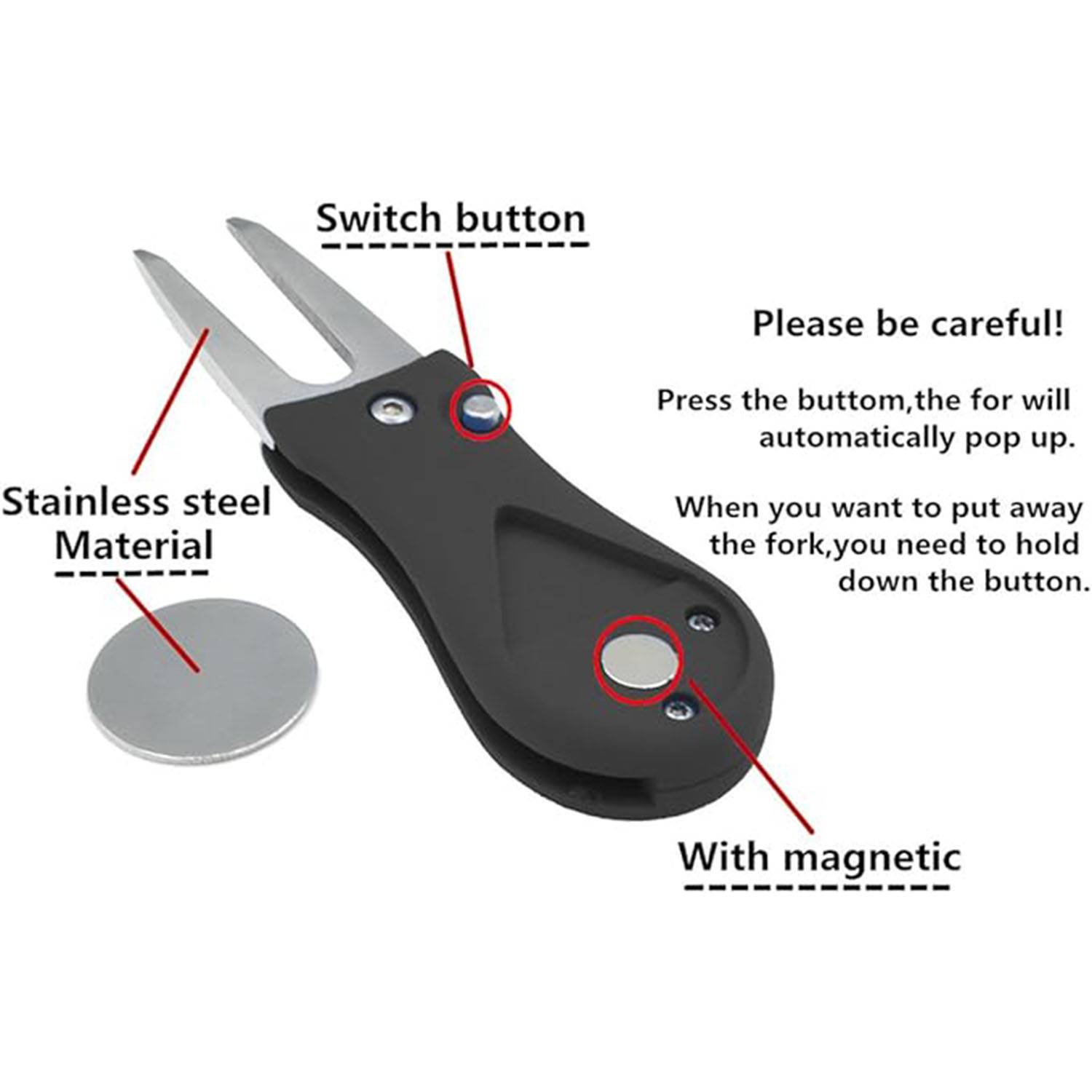 Multi-function golf knife 3
