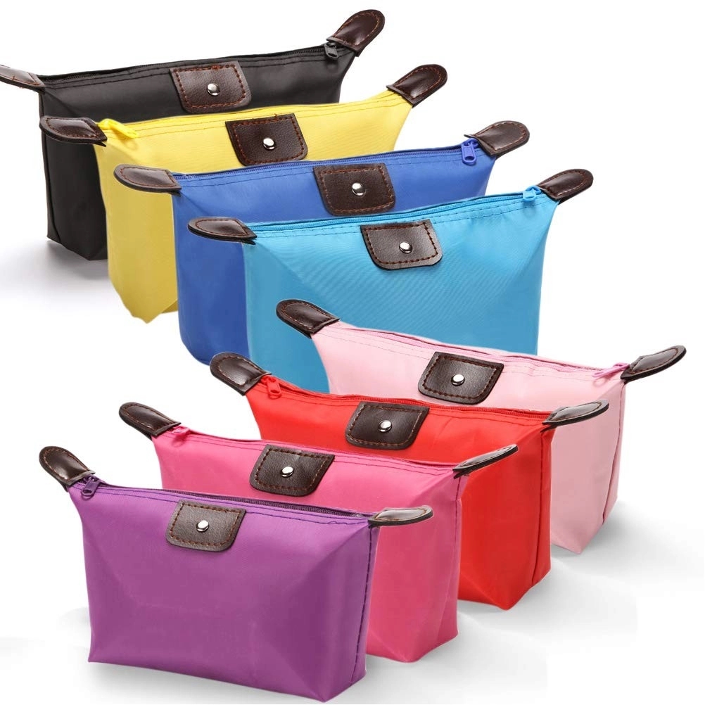 Fashional and Portable Nylon Travel Makeup Bag 2
