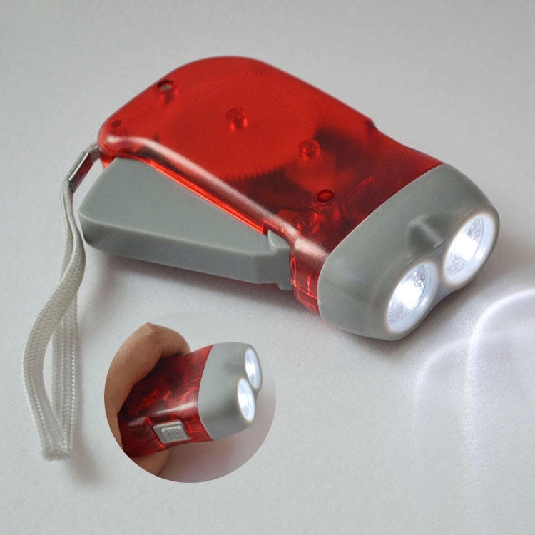 Hand Squeeze Flashlight w/ Wrist Band 9