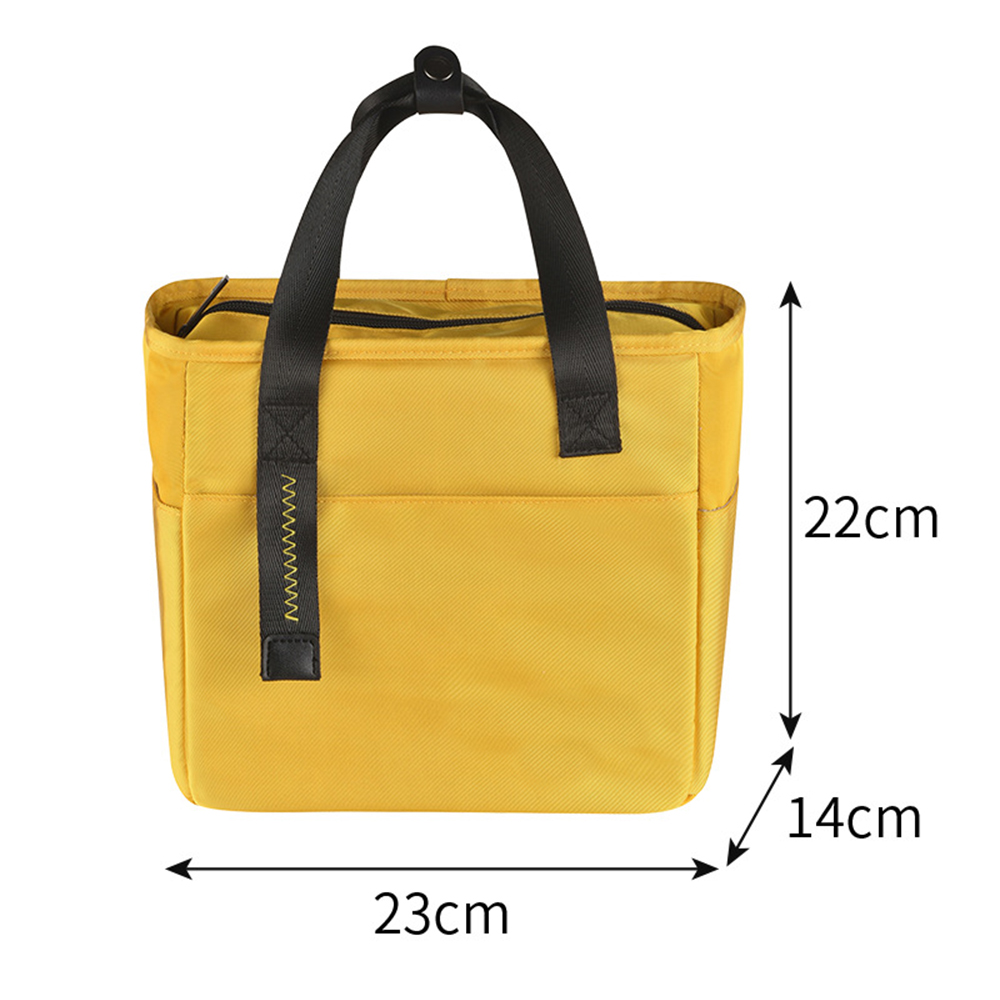 Nylon Portable Zipper Thermal Oxford Lunch Bags 1