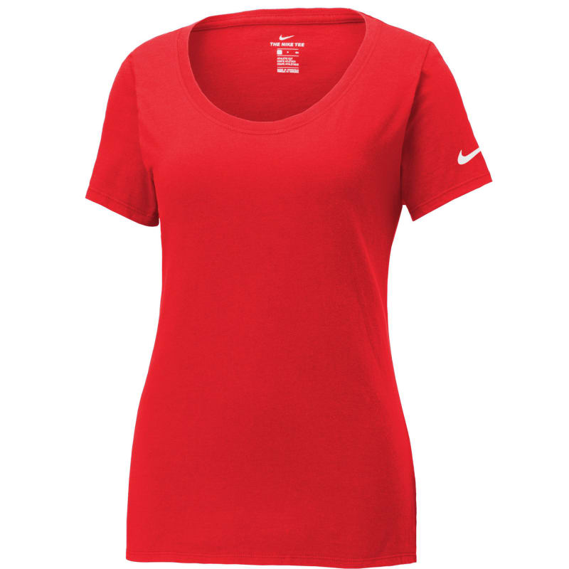 Nike Ladies Dri-FIT Cotton/Poly Scoop Neck Tee. 22