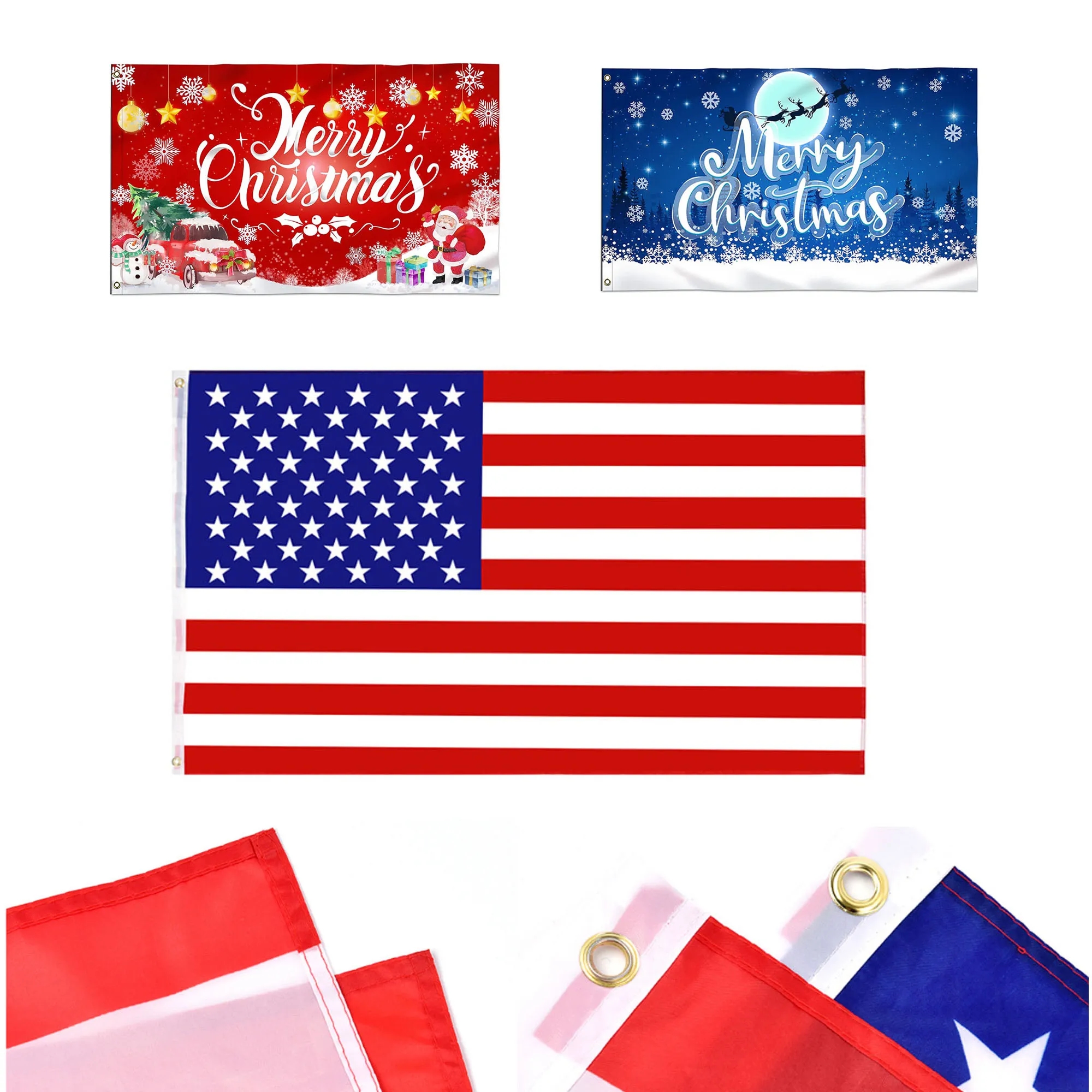 3x5 FT Full Color Single Sided Flag 2