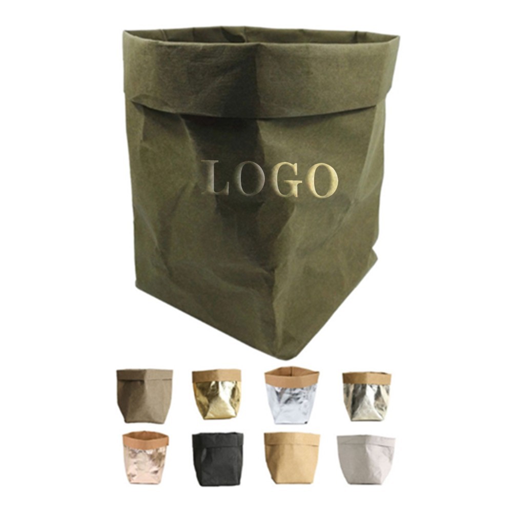 Washable Grease Proof Kraft Paper Basket 2