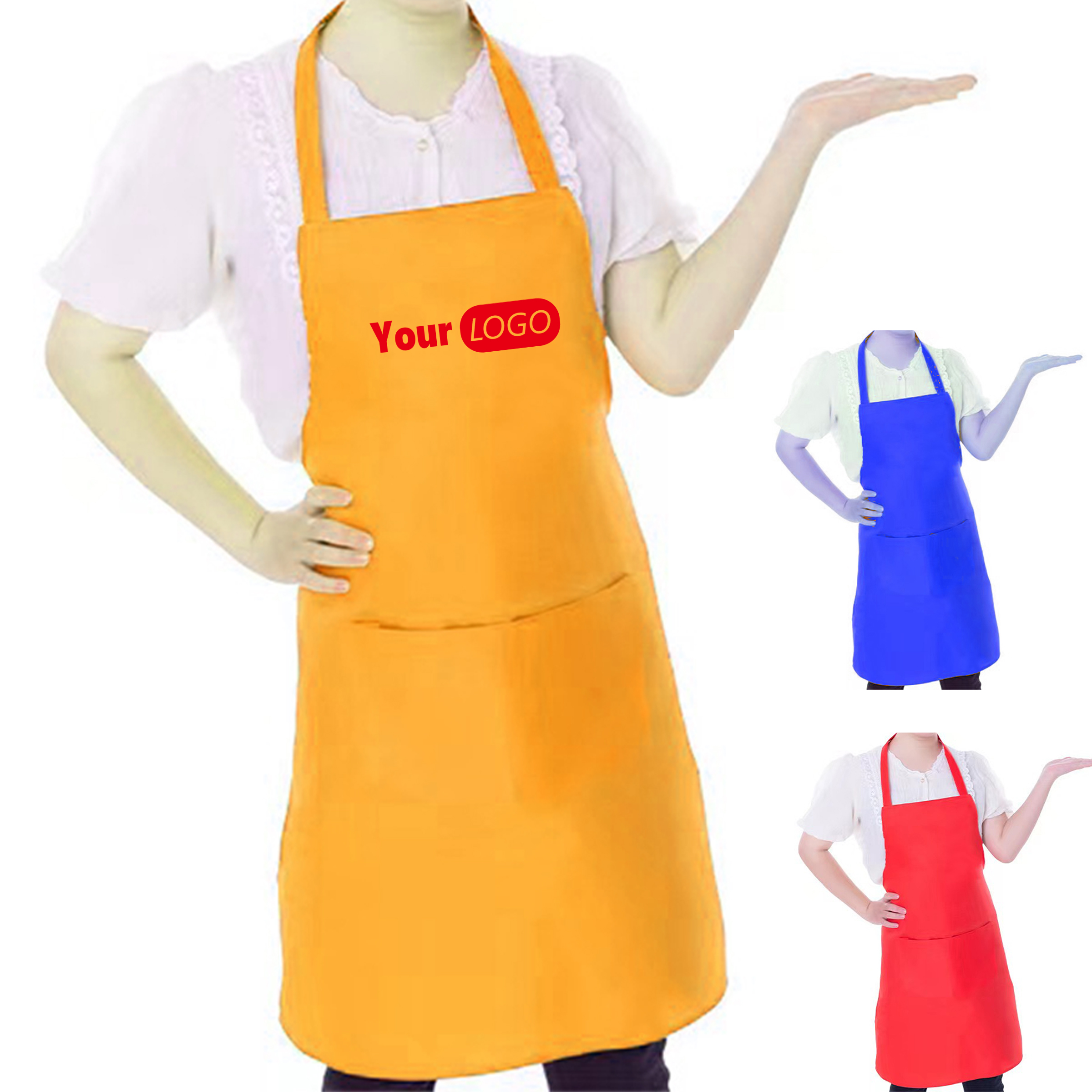 Polyester Custom Waterproof Fashion Apron 2