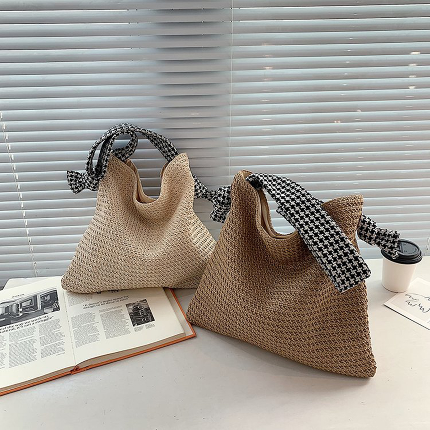 Drawstring Beach Travel Tote Bag 2