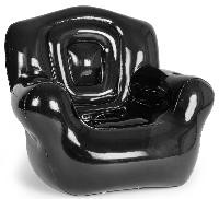 Inflatable Blown-Up Chair, Black - No Imprint 2