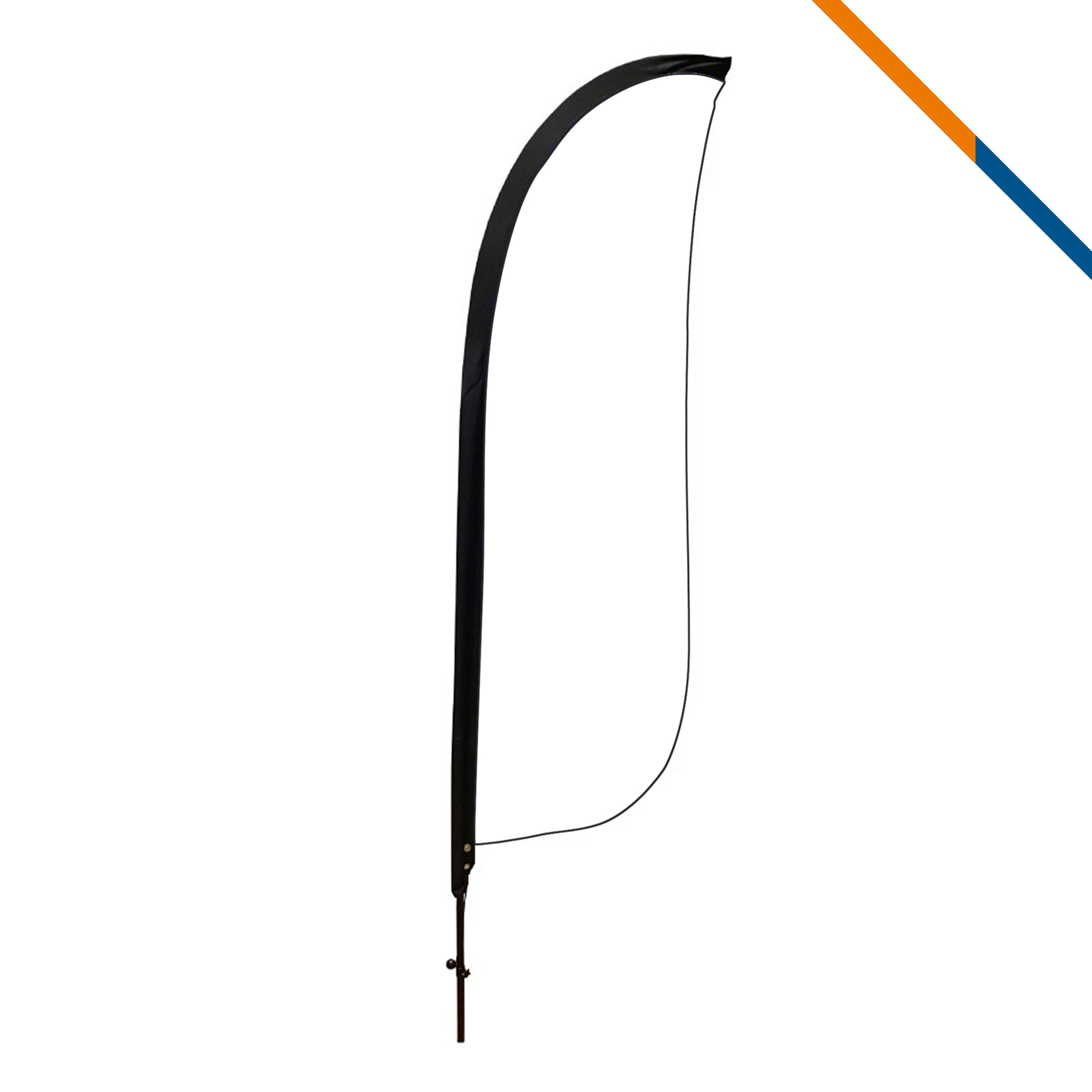 9' Sertal Single-Sided Feather Flag 5