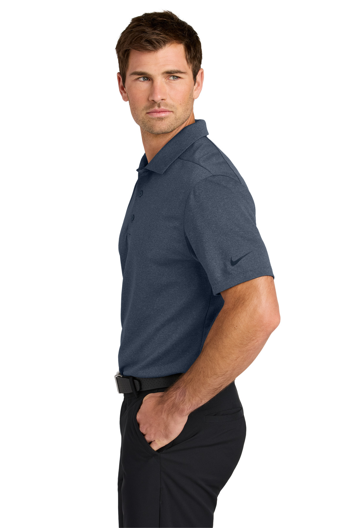 Nike Dri-FIT Smooth Heather Polo NKFQ4794 26
