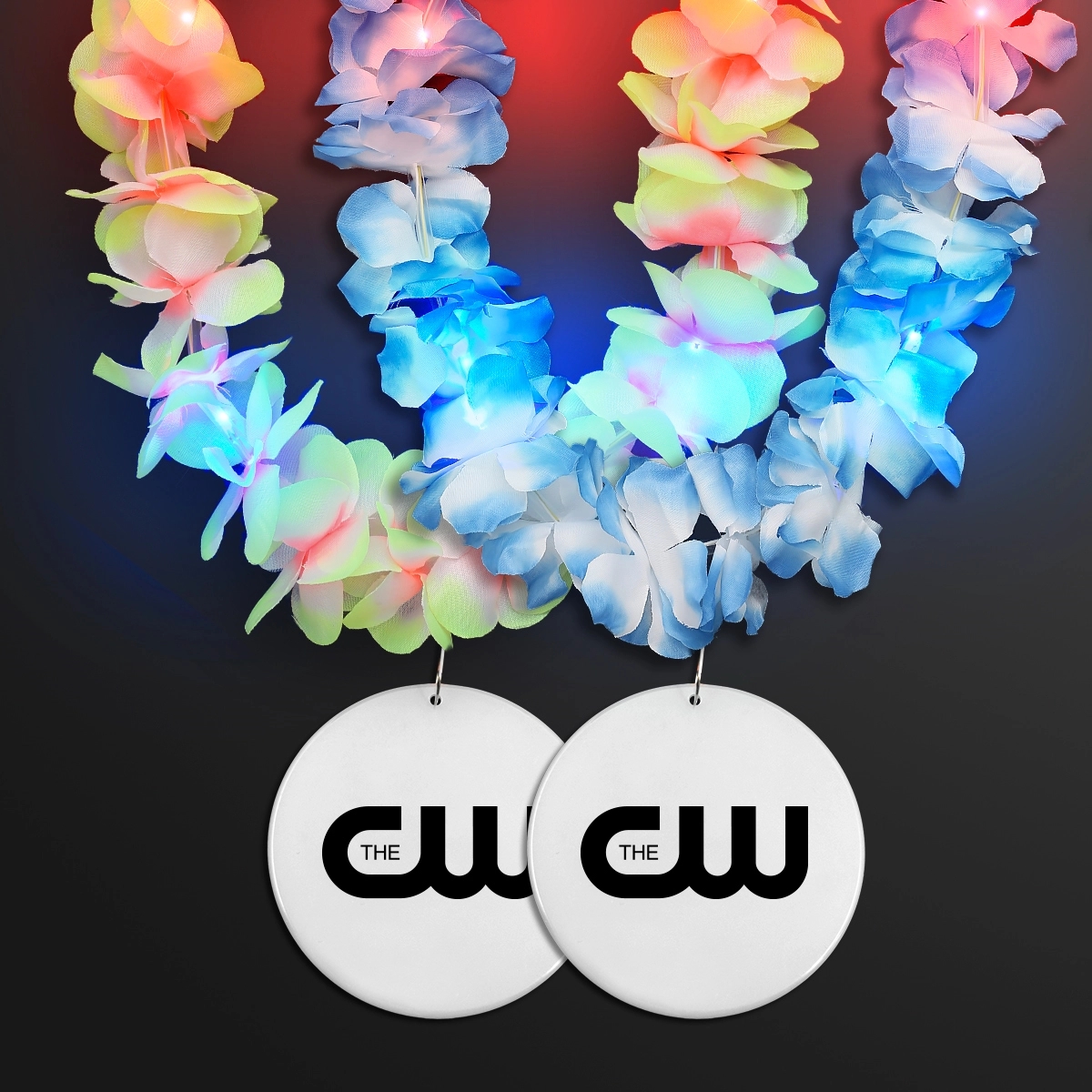 Light Up Hawaiian Leis with Custom Circle Medallion 4