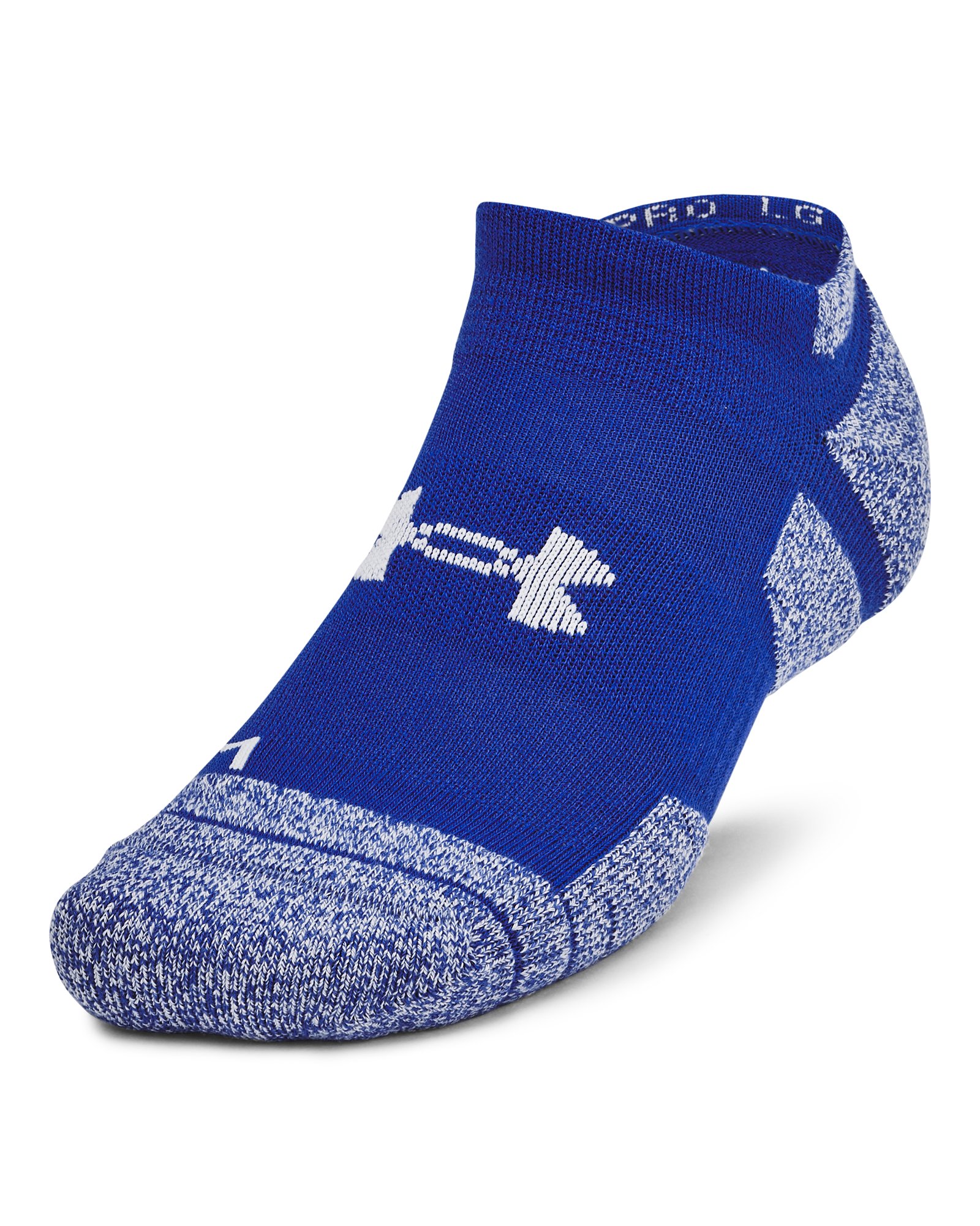 UA Performance Tech Pro Unisex 3-Pack No Show Socks 4