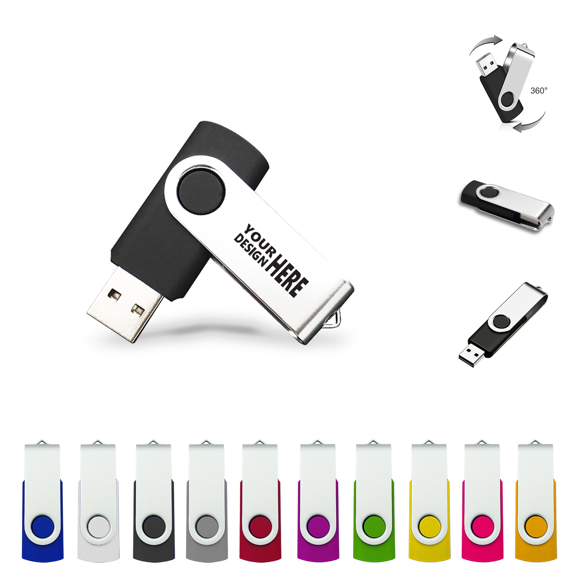 8G Metal USB Flash Drive MOQ 100 2