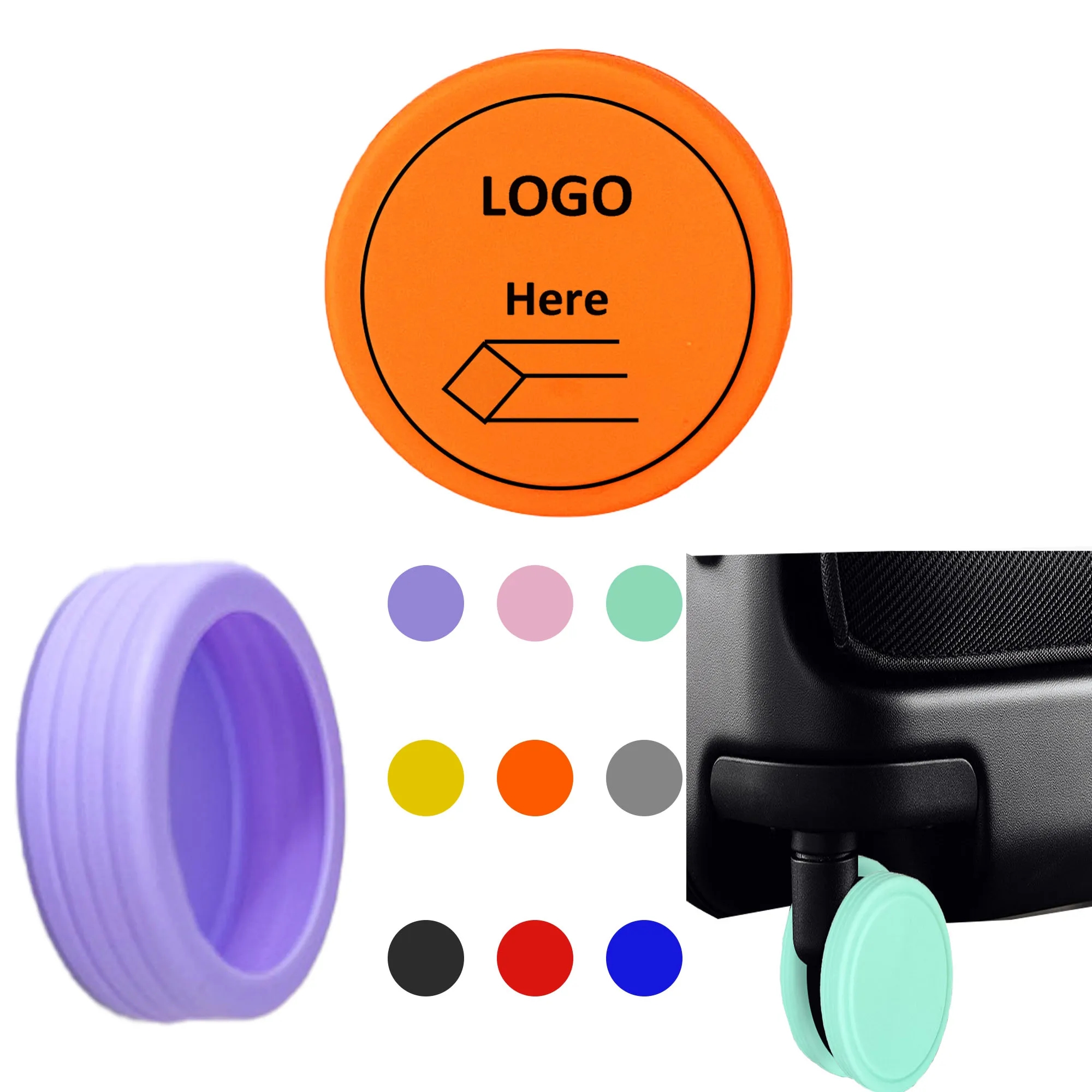 Luggage Wheel Cover Protector Replacement 4