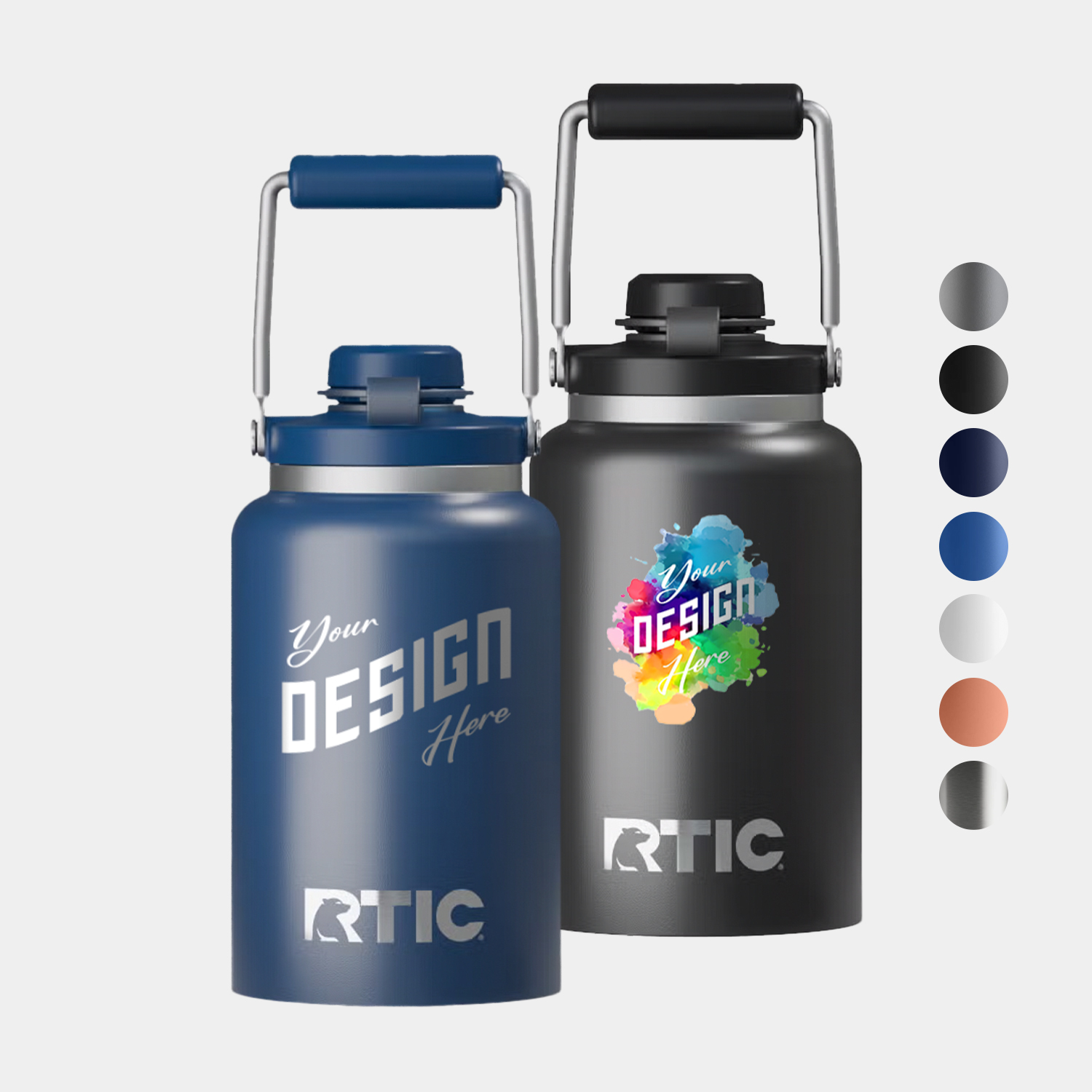 RTIC® Stainless Steel Outback Half Gallon Water Jug 5